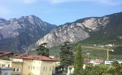 Riva del Garda - pohled z ubytování Dream of the Lake