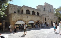 Rhodos - Old Town - Pegas Alexandros Square