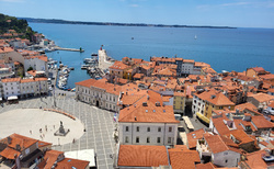 Piran ze zvonice