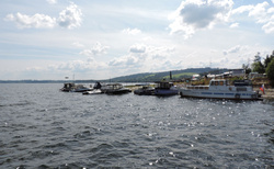 Oravská přehrada - přístav