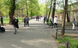 Krakov - Městský park