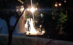 Řecká svatba v kapličce u hotelu