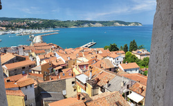 Izola - pohled z Bell tower