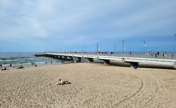 Kolobrzeg - Plaza Centralna a Kolobrzezske molo