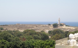 Paphos - maják od křesťanských vykopávek Fabrica