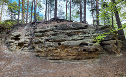 Hruboskalsko - cesta na Vadštejn