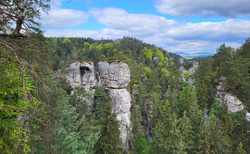 Hruboskalsko - Vyhlídka U Lvíčka