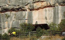 NP Krka - Roški slap - cesta k jeskyni a Ozidana Pecina Cave