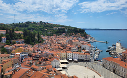 Piran ze zvonice