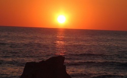 Paphos - západ slunce