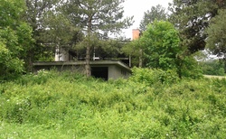 Luhačovická přehrada - bývalý hotel SSM - Kaskáda