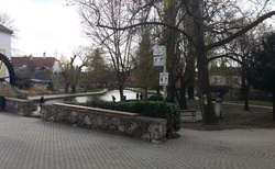 Maďarsko - Tapolca - park u Malom Tó