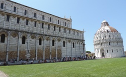 Pisa - Katedrála a Battistero