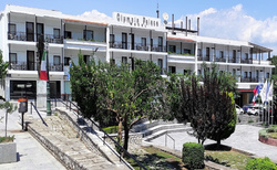 Hotel Olympia palace v Olympii na Peloponéze.