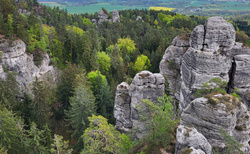 Hruboskalsko - Vyhlídka U Lvíčka