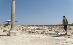 Kypr _ Kourion - křesťanská bazilika