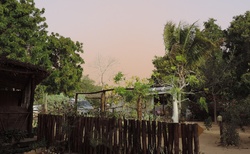 Ifaty - Villa Maroloko - před písečnou bouří