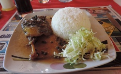Behenjy - oběd v restauraci Coin du Foie Gras
