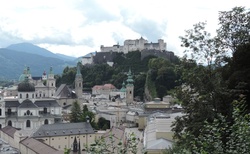 Salzburg - pohledy z Monchsberg