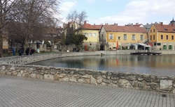 Maďarsko - Tapolca - park u Malom Tó