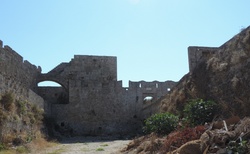 Rhodos - Old Town - Středověký příkop