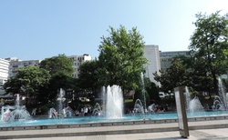 Bursa - fontána před Koza Han