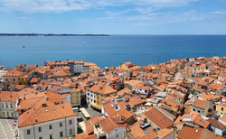 Piran ze zvonice