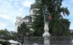 Salzburg - Wilde Mann Brunnen na Max Reinhardt Plaz