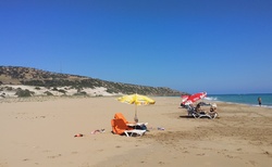 Poloostrov Karpas - Golden sand beach