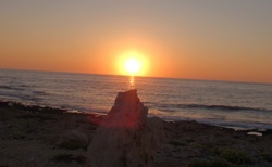 Paphos - západ slunce