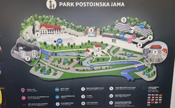 Jama Postojna - mapa oblasti