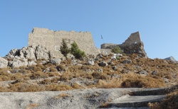 Rhodos - Archangelos - středověká johanitská pevnost