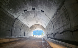 Ružomberok - západní portál tunelu Čebrať