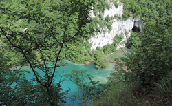 Jezero Gavanovac a Supljara cave - Plitvická jezera