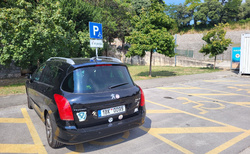 Zadar - parking Ravnica