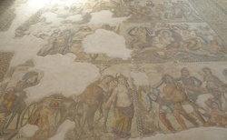 Paphos - archeologické místo - mozaiky - dům Aniona