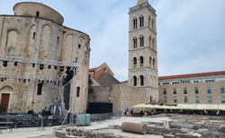 Zadar - Roman forum - Crkva sv. Donat a vež sv. Stosija